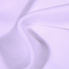 Tissu Bord côte uni Bio Blanc - Par 10 cm