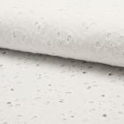 Tissu Broderie anglaise Deluxe n°250 sur fond Blanc - Par 10 cm