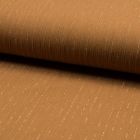 Tissu Crépon Viscose rayures lurex Camel - Par 10 cm