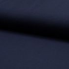 Tissu Jersey Piqué de coton spécial Polo Bleu marine - Par 10 cm