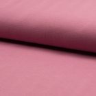 Tissu Jersey Piqué de coton spécial Polo Vieux rose - Par 10 cm