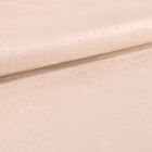 Tissu Suédine Carrés 3D Beiges clairs - Par 10 cm