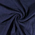 Tissu Eponge Deluxe Bleu marine - Par 10 cm
