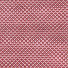 Tissu Coton Imprimé Arty Eventails Bordeaux - Par 10 cm