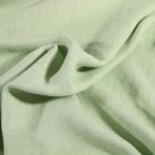 Tissu Lin lavé d'ameublement Vert d'eau - Par 10 cm
