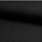 Tissu Chambray Ultra Léger Coton Noir - Par 10 cm