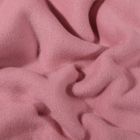 Tissu Polaire Coton uni Vieux rose - Par 10 cm