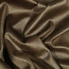 Tissu Suédine Jersey uni aspect daim Vert kaki foncé - Par 10 cm