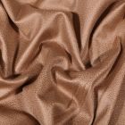 Tissu Suédine Jersey uni aspect daim Beige - Par 10 cm