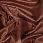 Tissu Suédine Jersey uni aspect daim Marron chocolat - Par 10 cm