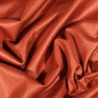 Tissu Suédine Jersey uni aspect daim Brique - Par 10 cm