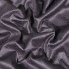 Tissu Suédine Jersey uni aspect daim Gris anthracite - Par 10 cm