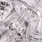 Tissu Doudoune matelassé Losanges sur fond Argent - Par 10 cm