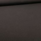 Tissu Bengaline Petits points ocre sur fond Noir - Par 10 cm