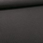 Tissu Bengaline Petits points blanc sur fond Noir - Par 10 cm