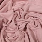 Tissu Jersey Bambou uni Rose clair - Par 10 cm