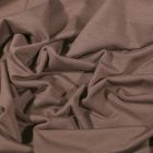 Tissu Jersey Bambou uni Taupe - Par 10 cm