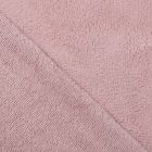 Tissu Micro Éponge Bambou Rose pastel - Par 10 cm