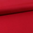 Tissu Toile Coton Canvas uni Rouge bordeaux - Par 10 cm