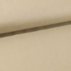 Tissu Toile Coton Canvas uni Naturel - Par 10 cm