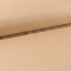 Tissu Toile Coton Canvas uni Jaune Sable - Par 10 cm