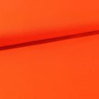 Tissu Toile Coton Canvas uni Orange - Par 10 cm