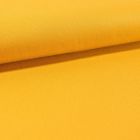 Tissu Toile Coton Canvas uni Curcuma - Par 10 cm
