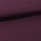 Tissu Toile Coton Canvas uni Prune foncé - Par 10 cm