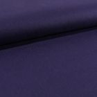 Tissu Toile Coton Canvas uni Violet Foncé - Par 10 cm