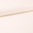 Tissu Toile Coton Canvas uni Ecru - Par 10 cm