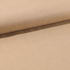 Tissu Toile Coton Canvas uni Camel - Par 10 cm