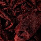 Tissu Voile de jersey pailleté Rouge - Par 10 cm