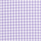 Tissu Vichy Grands carreaux 10 mm Lavande - Par 10 cm