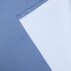 Tissu Polaire Double face Bicolore Bleu et bleu ciel - Par 10 cm