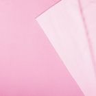 Tissu Polaire Double face Bicolore Rose clair et rose - Par 10 cm