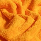 Tissu Eponge Premium 400 g/m² Jaune orangé - Par 10 cm