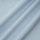 Tissu Minky Ultra doux Ras Bleu Ciel x10cm