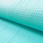 Tissu Nid d'abeille Vert menthe x10cm