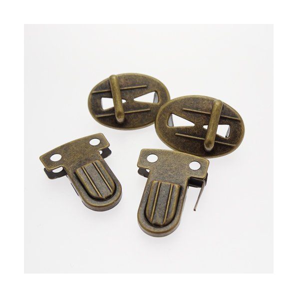 Fermoir Cartable Bronze