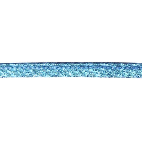 Passepoil lurex Bleu