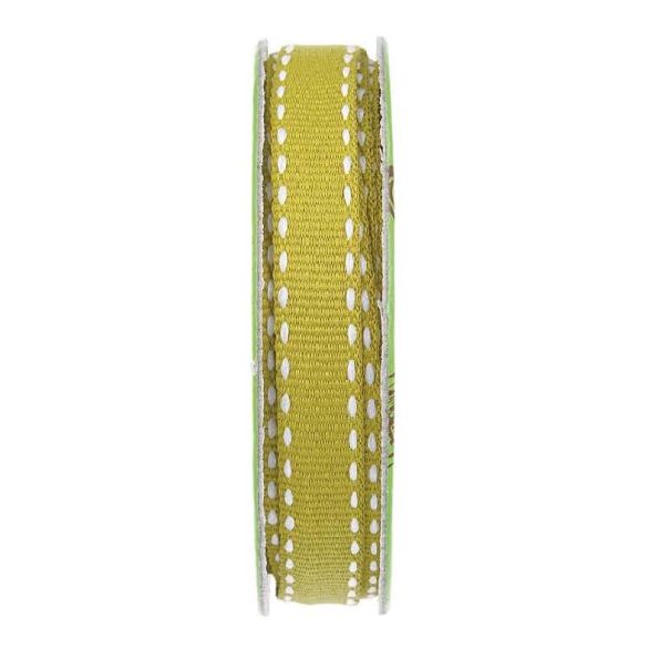 Ruban surpiqué Ambre - bobinette 2m