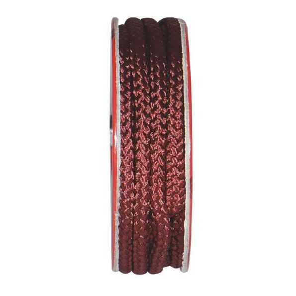 Cordon tressé Violet - bobinette 2m