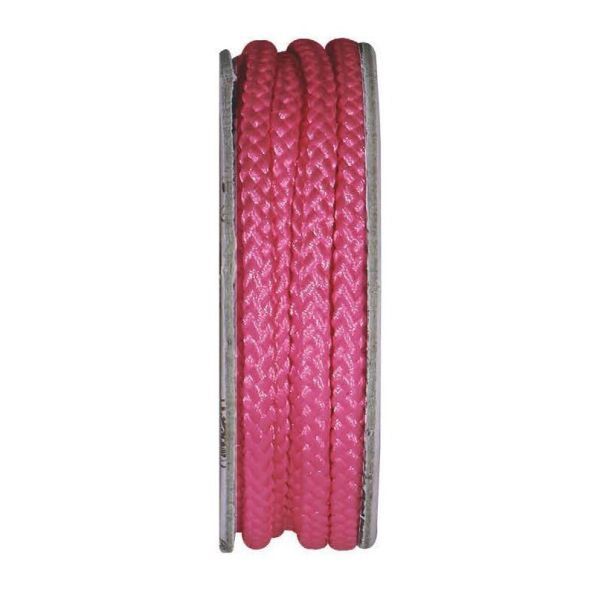 Cordon tressé Fushia - bobinette 2m