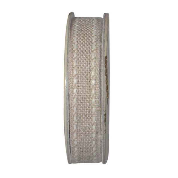 Galon surpiqué  Beige - bobinette 2m