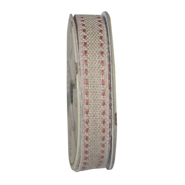 Galon surpiqué  Beige - bobinette 2m