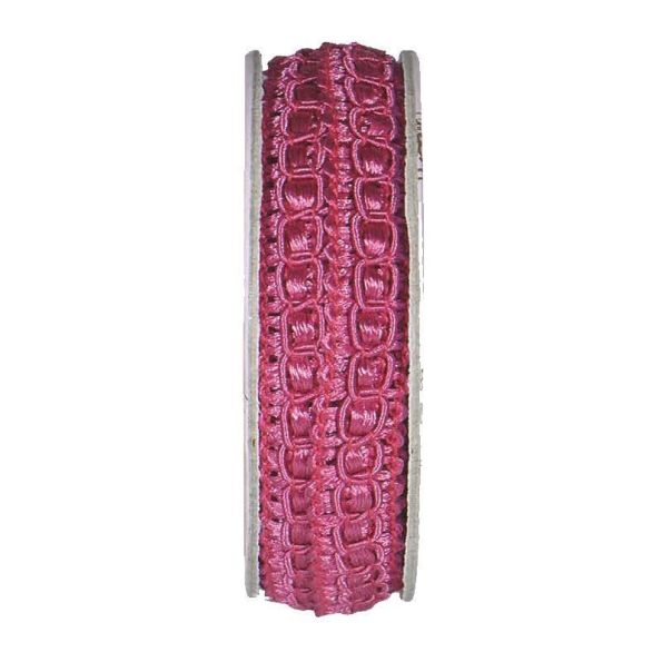 Ruban épi lurex Fushia - bobinette 2m