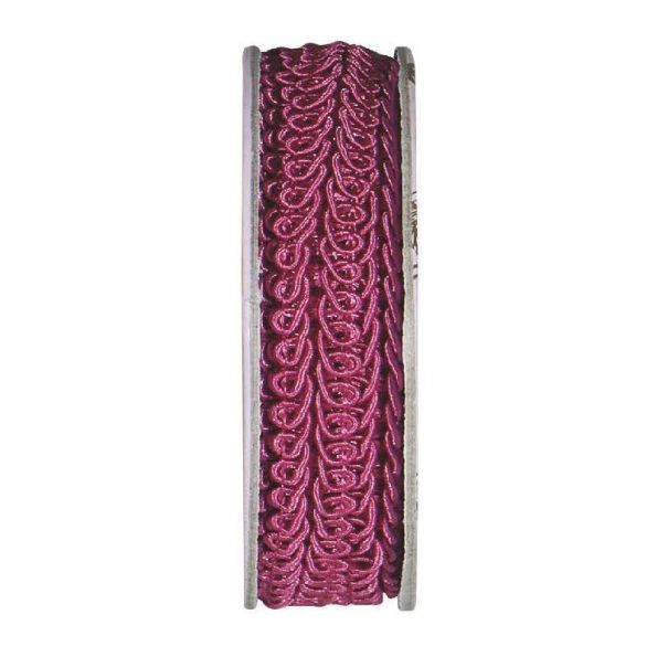 Galon épi de blé Fushia - bobinette 2m