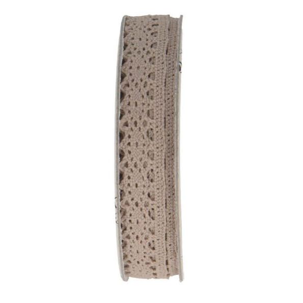 Dentelle  Beige - bobinette 2m