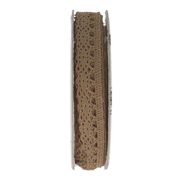 Dentelle  Marron - bobinette 2m