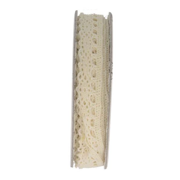 Dentelle  Ecru - bobinette 2m